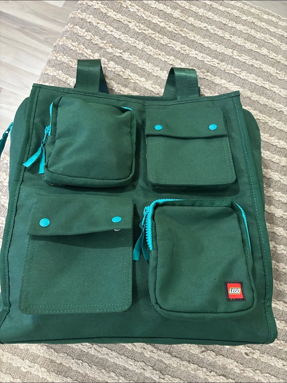 Lego x Target Green Utility weekender bag